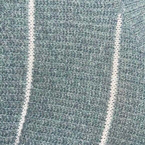 Rue 21 Blue and White Striped Crew Neck Sweater - Picture 3 of 3